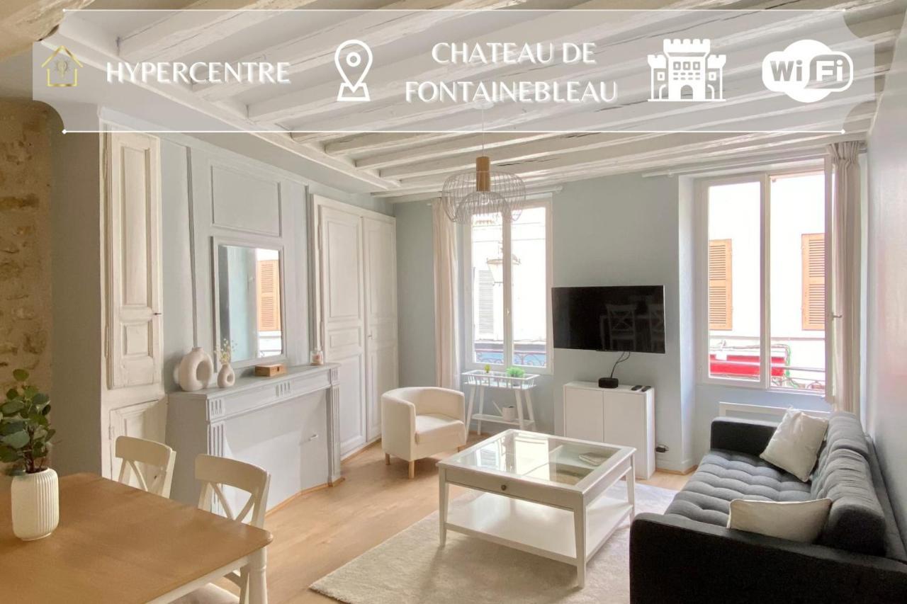 Appart'Hotel -Le Bellifontain ฟงแตนโบล ภายนอก รูปภาพ
